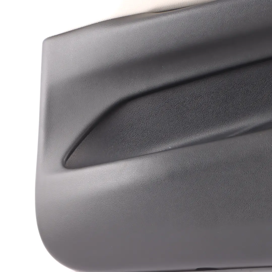 BMW X6 F16 Door Card Panel Trim Front Right O/S Leather Elfenbein Weiss - SKU rhd-7415538 - Part number 7415538