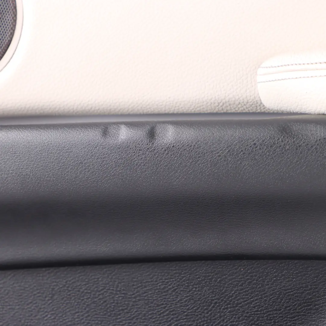 BMW X6 F16 Door Card Panel Trim Front Right O/S Leather Elfenbein Weiss - SKU rhd-7415538 - Part number 7415538