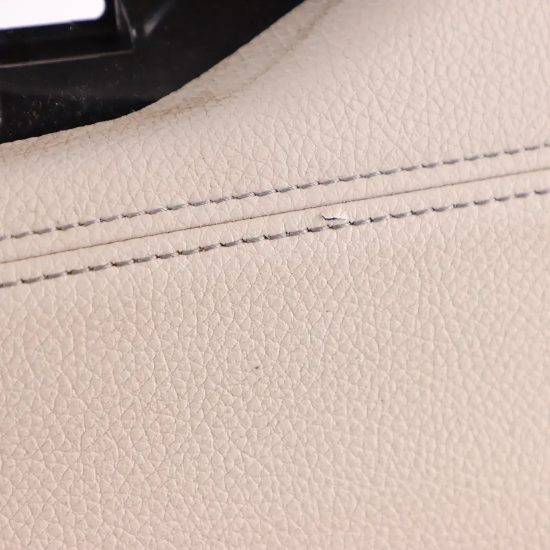 BMW X6 F16 Door Card Panel Trim Front Right O/S Leather Elfenbein Weiss - SKU rhd-7415538 - Part number 7415538