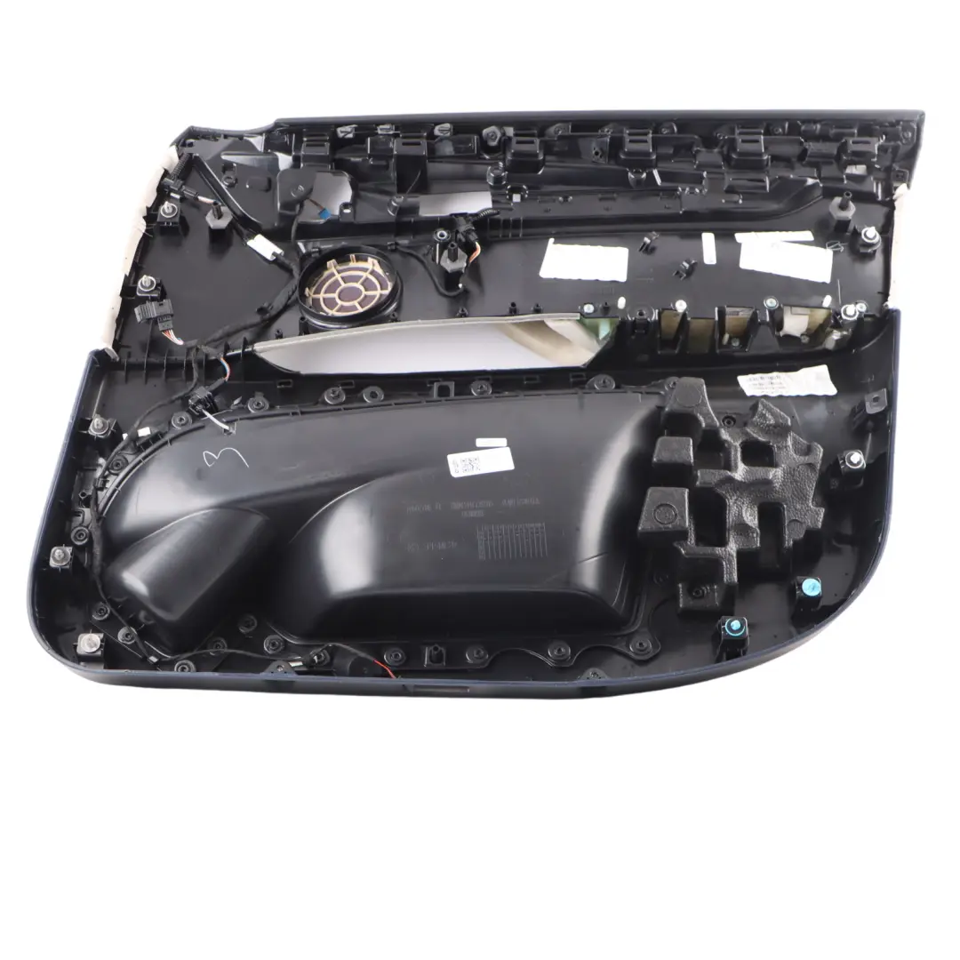 Door Card Panel Trim Front Left N/S Leather Elfenbein Weiss to BMW X6 F16 with Part number 7415545 BMW X6 F16 Door Card Panel Trim Front Left N/S Leather Elfenbein Weiss - SKU rhd-7415545 - Part number 7415545