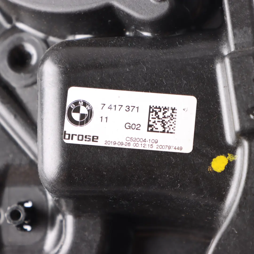 BMW X4 G02 F98 X4M Elevalunas Puerta de Competición Trasera Izquierda - SKU 7417371 - Número de pieza 7498153