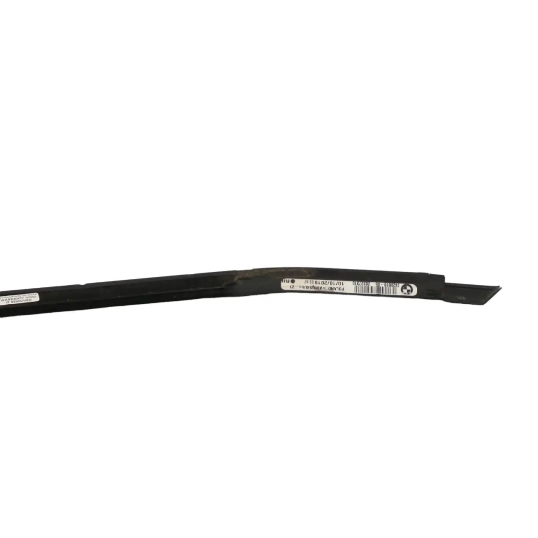 BMW X2 F39 Listwa Zgarniająca Drzwi Prawy Przód Wysoki Połysk - SKU 7420818 - Numer Części 7420818
