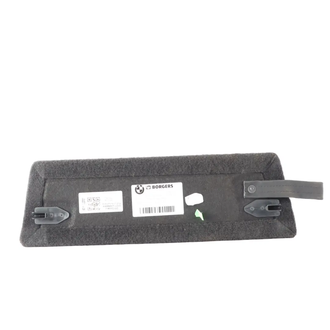 BBMW G30 Storage Compartment Cover Left N/S Boot Floor Antrazite to with Part number 7421433 BBMW G30 Storage Compartment Cover Left N/S Boot Floor Antrazite - SKU 7421433 - Part number 7421433