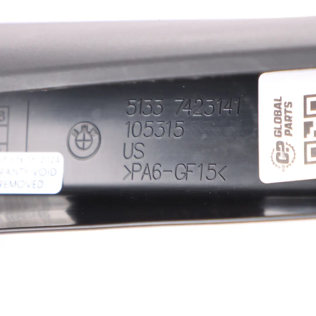 X4M F98 X4 G02 Fensterrahmen Vordertür links Abdeckung Trim Schwarz für BMW mit Teilenummer 7423141 BMW X4M F98 X4 G02 Fensterrahmen Vordertür links Abdeckung Trim Schwarz - SKU 7423141 - Teilenummer 7423141