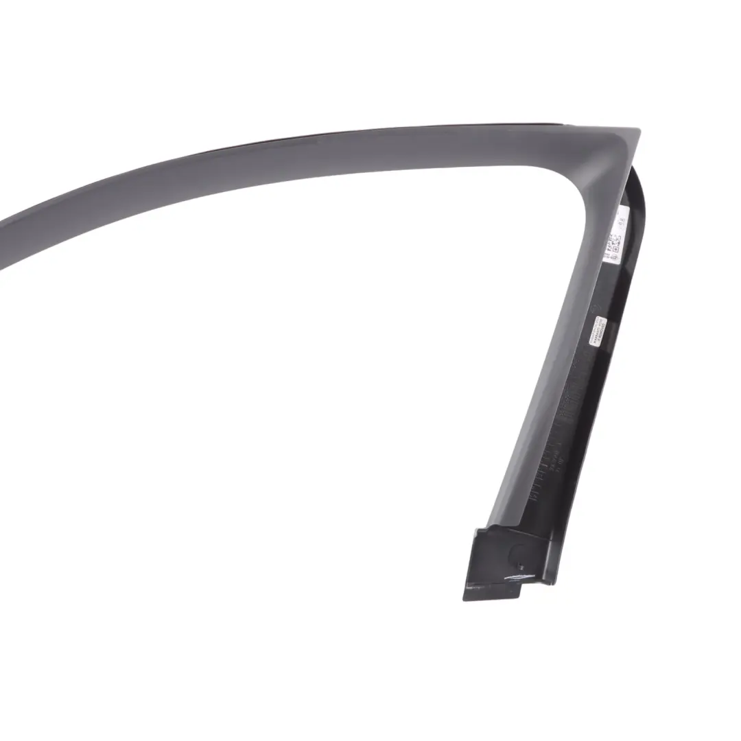 BMW X4M F98 X4 G02 Fensterrahmen Vordertür links Abdeckung Trim Schwarz - SKU 7423141 - Teilenummer 7423141