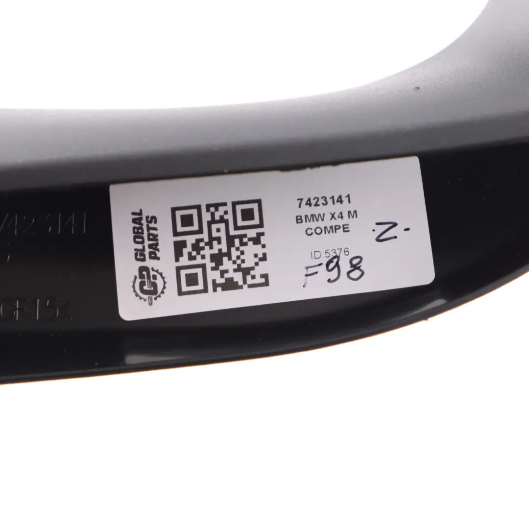 BMW X4M F98 X4 G02 Fensterrahmen Vordertür links Abdeckung Trim Schwarz - SKU 7423141 - Teilenummer 7423141
