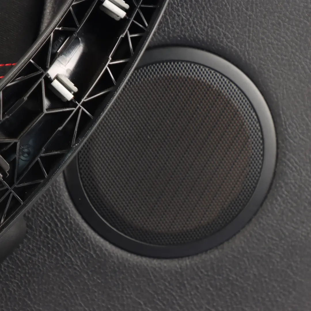 BMW F30 F31 LCI Door Card Lining Panel Cloth Anthracite Red Front Left N/S - SKU 7424263-1 - Part number 7424263