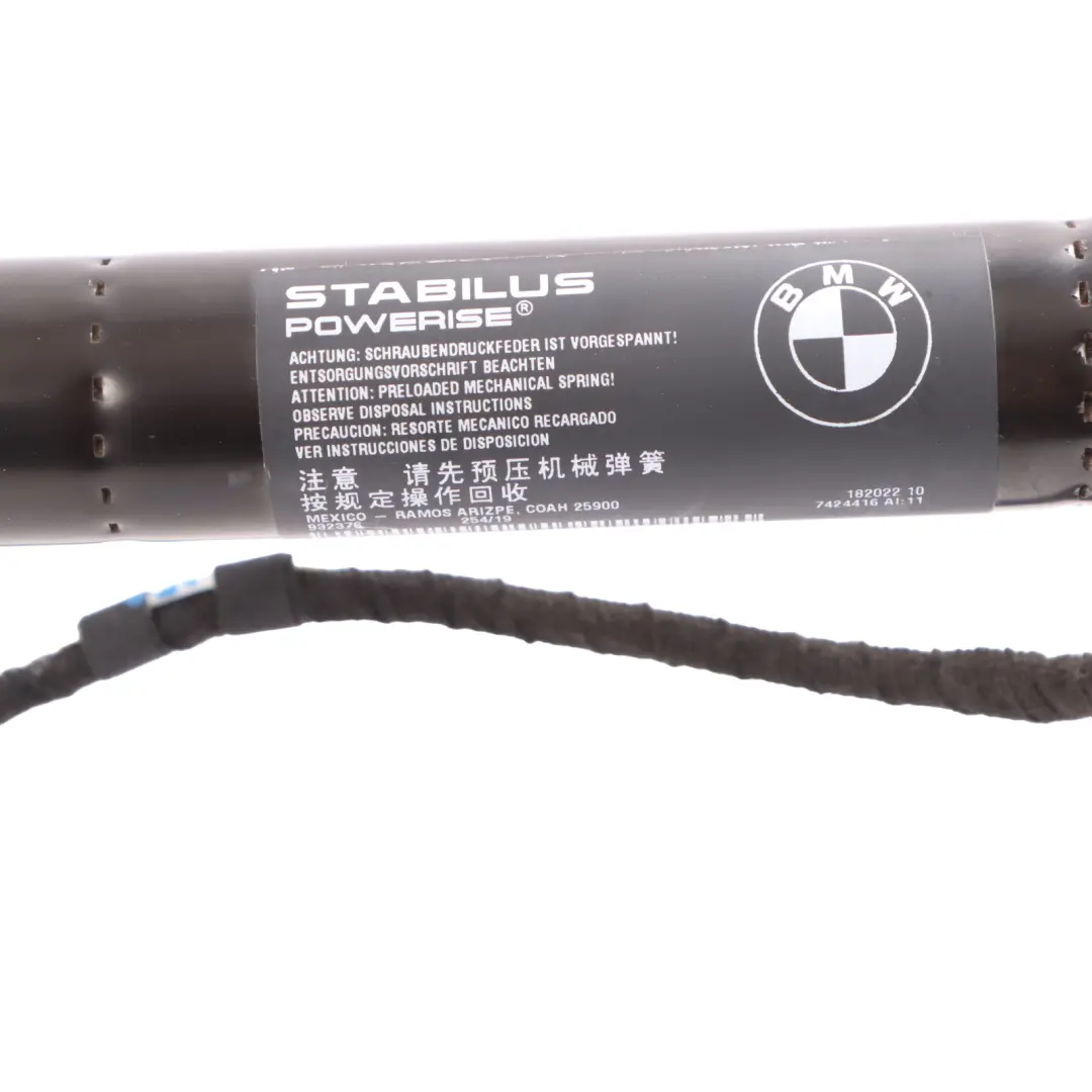  Spindle Drive BMW X4M F98 G02 Trunk Lid Electric Strut Drive Right O/S - SKU 7424416 - Part number 7424416