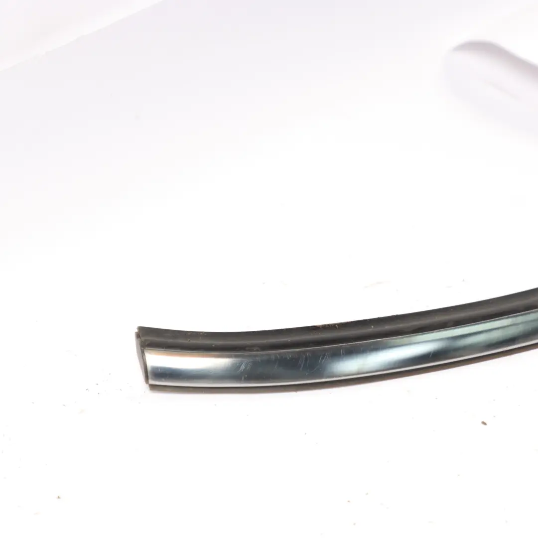 Front Left N/S Moulding Panel Trim Strip Chrome to Mini Cooper F55 F56 F57 with Part number 7424554 Mini Cooper F55 F56 F57 Front Left N/S Moulding Panel Trim Strip Chrome - SKU 7424554-5 - Part number 7424554