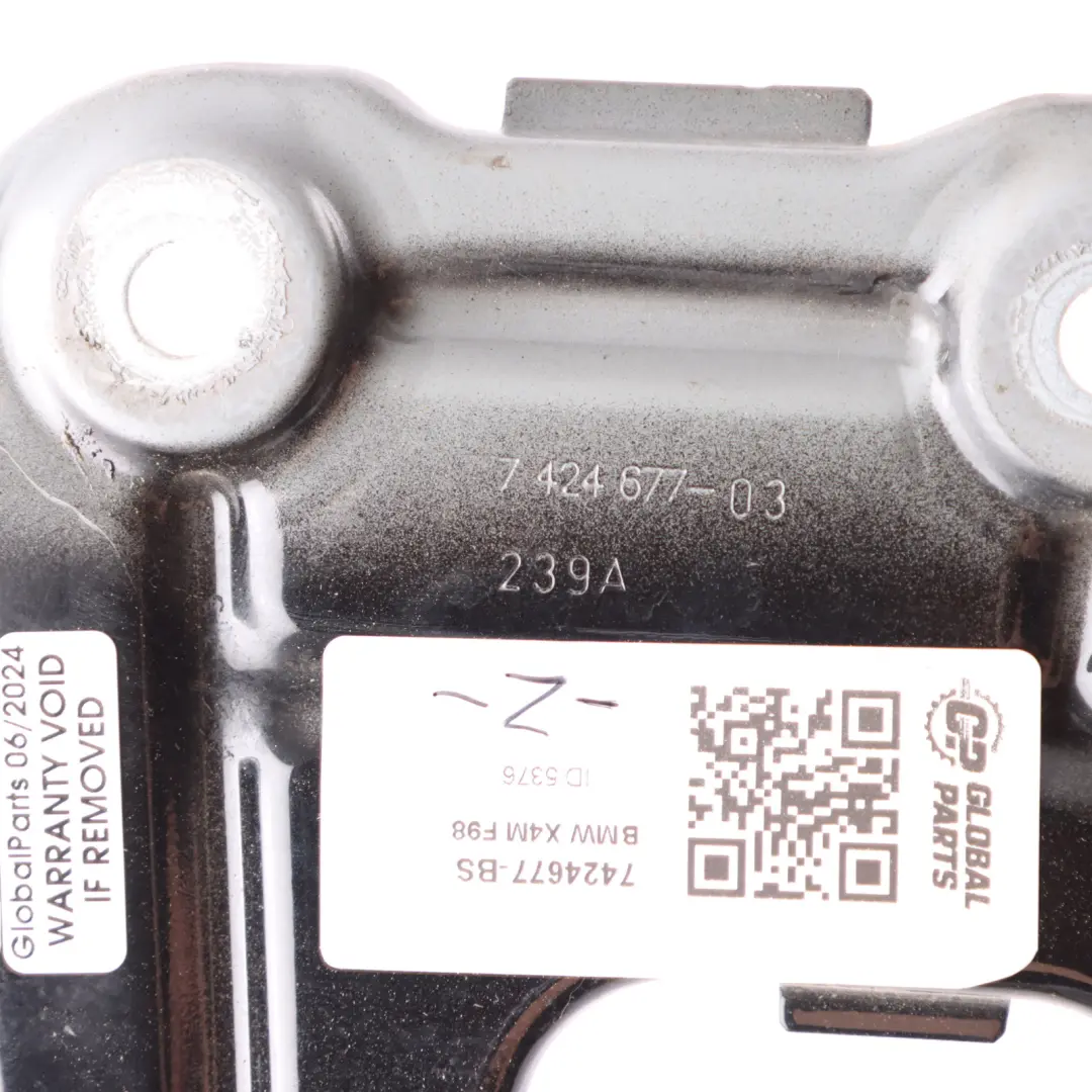 Uchwyt Mocowanie Wspornik Błotnika Lewy Czarny do BMW X3 G01 X4 G02 o numerze 7475797 BMW X3 G01 X4 G02 Uchwyt Mocowanie Wspornik Błotnika Lewy Czarny - SKU 7475797-BS - Numer Części 7475797