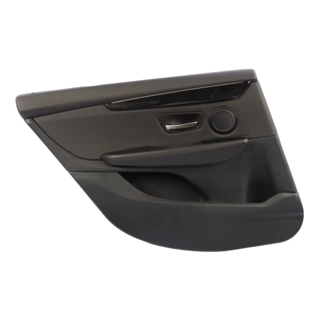 Door Card Rear Left N/S Door Lining Panel Cover Sensatec Black to BMW F46 with Part number 7426519 BMW F46 Door Card Rear Left N/S Door Lining Panel Cover Sensatec Black - SKU 7426519 - Part number 7426519