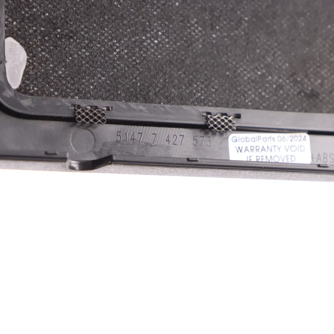 BMW X4 G02 Portellone posteriore sinistro Pannello superiore nero - SKU 7427573 - Numero di parte 7427573