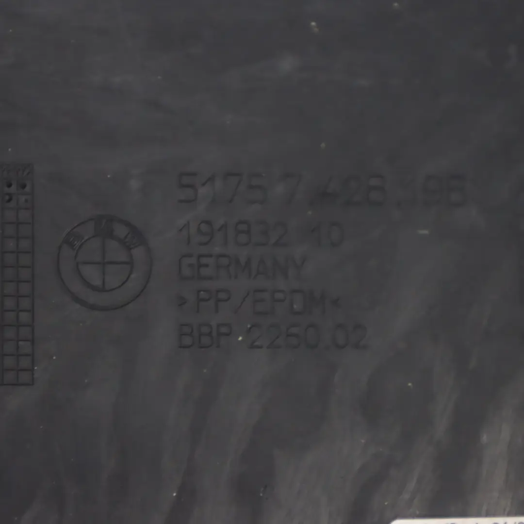 BMW G20 G21 Osłona Płyta Podwozia Panel Prawy Tylny - SKU 7428198 - Numer Części 7428198