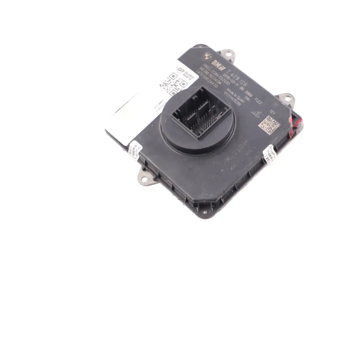 Control Unit Front Light Electronics LED Headlight to BMW F20 F21 LCI with Part number 7429126 BMW F20 F21 LCI Control Unit Front Light Electronics LED Headlight - SKU 7429126-1 - Part number 7429126