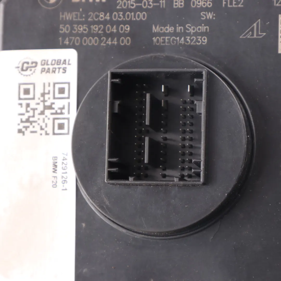 Control Unit Front Light Electronics LED Headlight to BMW F20 F21 LCI with Part number 7429126 BMW F20 F21 LCI Control Unit Front Light Electronics LED Headlight - SKU 7429126-1 - Part number 7429126