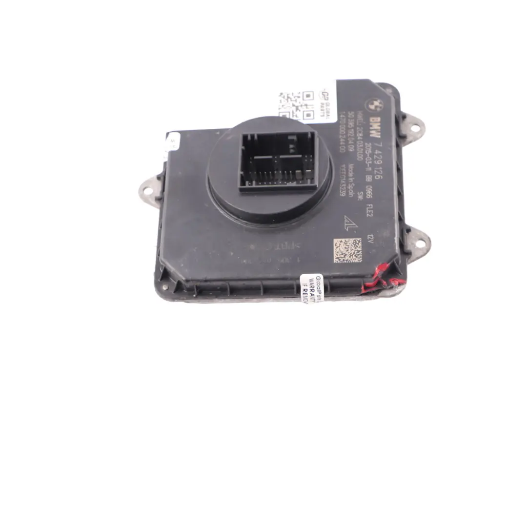 BMW F20 F21 LCI Control Unit Front Light Electronics LED Headlight - SKU 7429126-1 - Part number 7429126