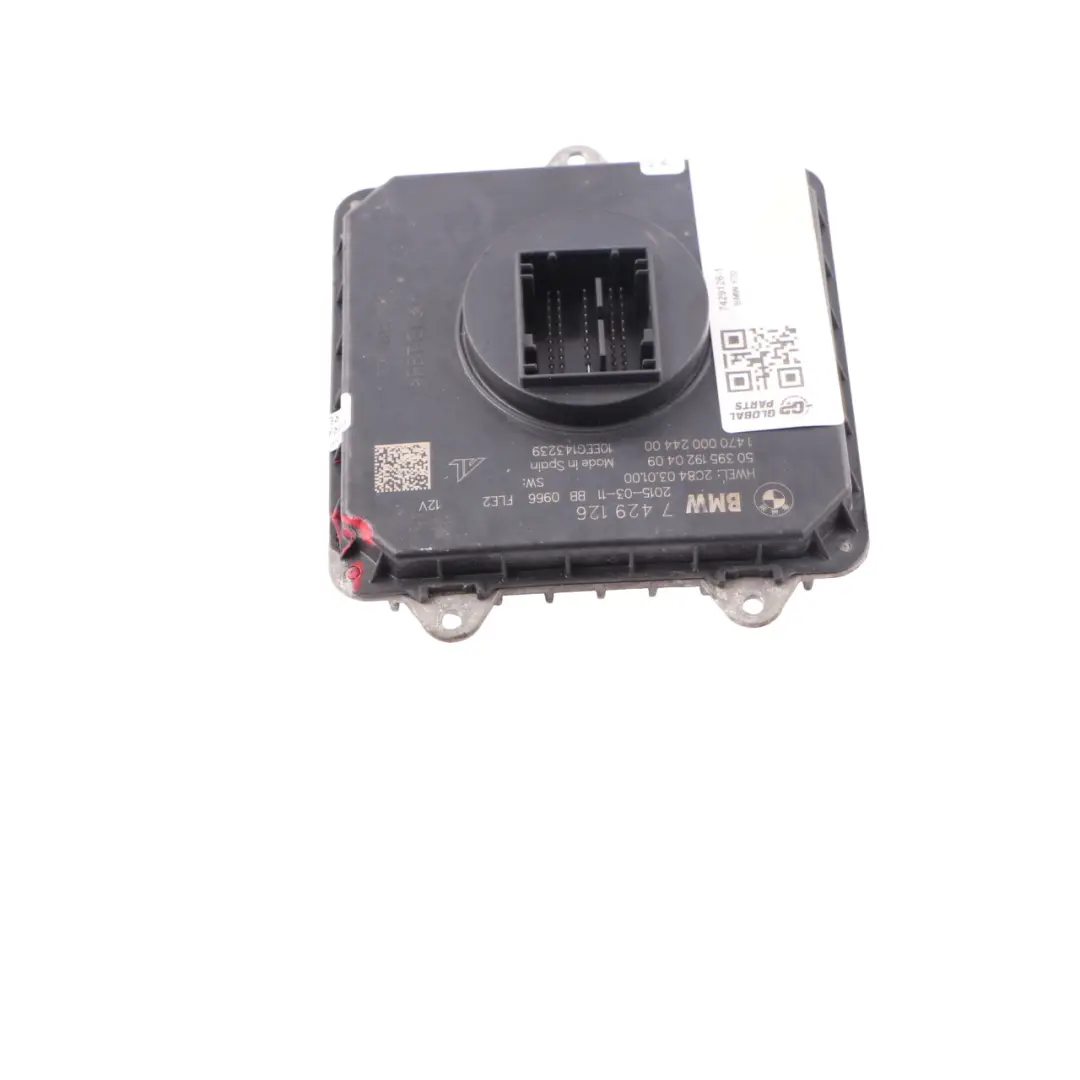 BMW F20 F21 LCI Control Unit Front Light Electronics LED Headlight - SKU 7429126-1 - Part number 7429126