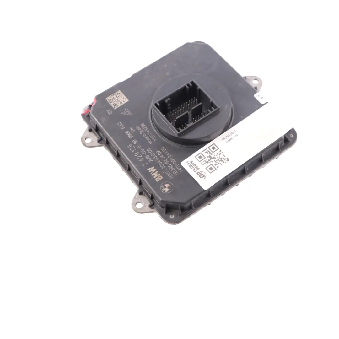 Control Unit Front Light Electronics LED Headlight to BMW F20 F21 LCI with Part number 7429126 BMW F20 F21 LCI Control Unit Front Light Electronics LED Headlight - SKU 7429126-1 - Part number 7429126