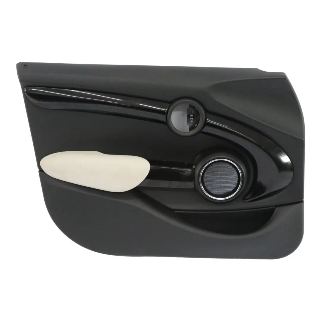 Mini Cooper F55 Front Links Tür Karte Trim Panel Carbon Schwarz Off White - SKU 7429341-1 - Teilenummer 7429341
