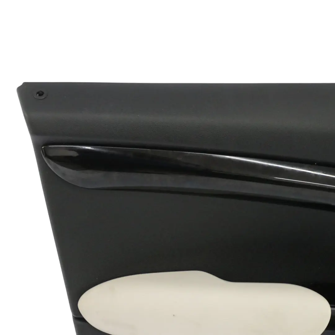 Front Left N/S Door Card Trim Panel Carbon Black Off White to Mini Cooper F55 with Part number 7429341 Mini Cooper F55 Front Left N/S Door Card Trim Panel Carbon Black Off White - SKU 7429341-1 - Part number 7429341