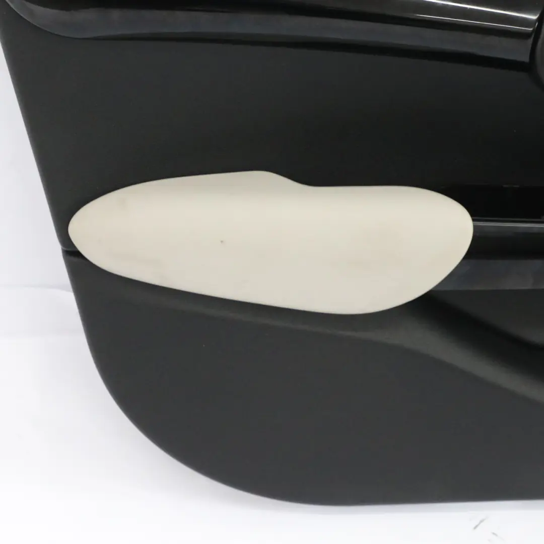 Front Left N/S Door Card Trim Panel Carbon Black Off White to Mini Cooper F55 with Part number 7429341 Mini Cooper F55 Front Left N/S Door Card Trim Panel Carbon Black Off White - SKU 7429341-1 - Part number 7429341