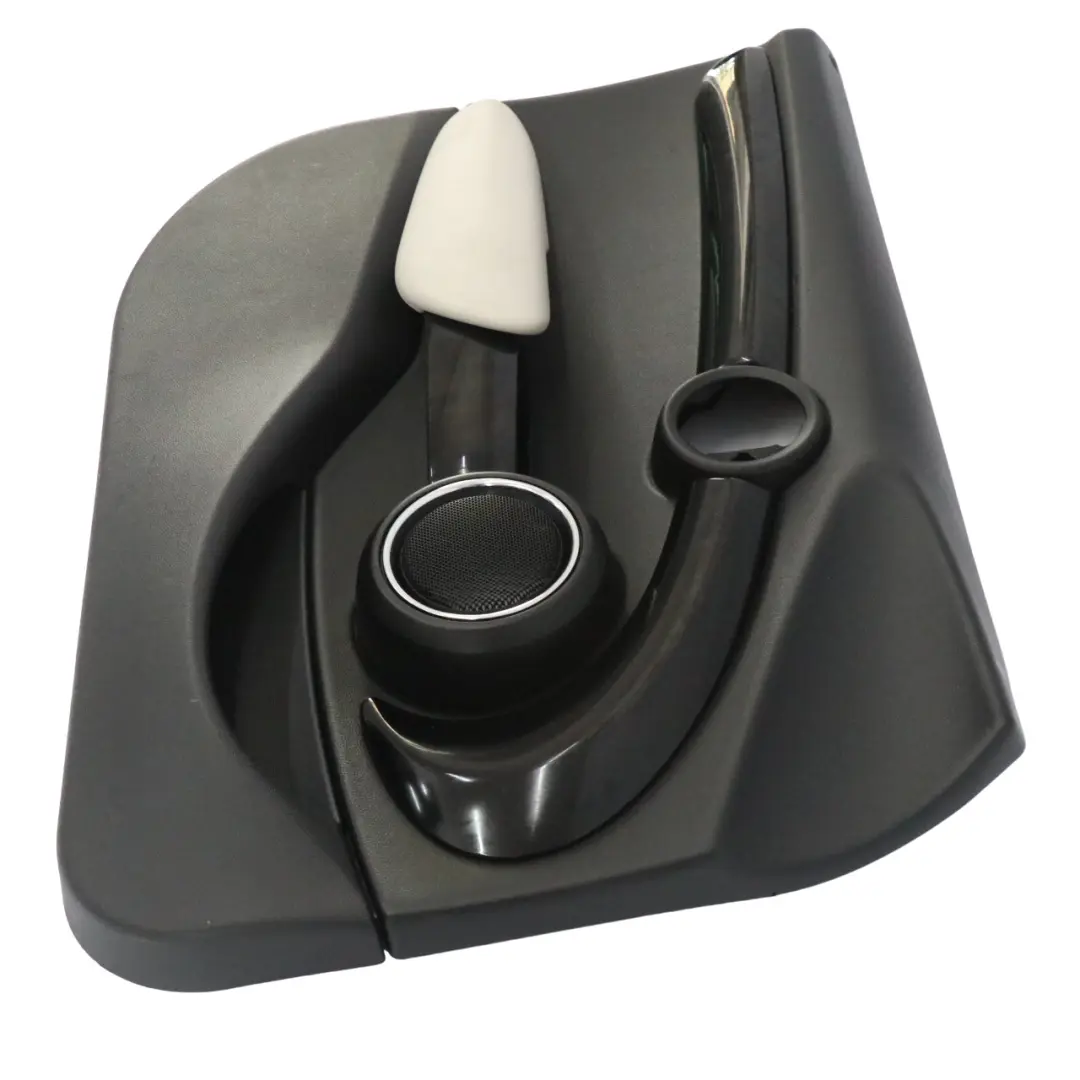 Frente Izquierda Tarjeta puerta panel recorte carbono Negro para Mini Cooper F55 con número de pieza 7429341 Mini Cooper F55 Frente Izquierda Tarjeta puerta panel recorte carbono Negro - SKU 7429341-1 - Número de pieza 7429341