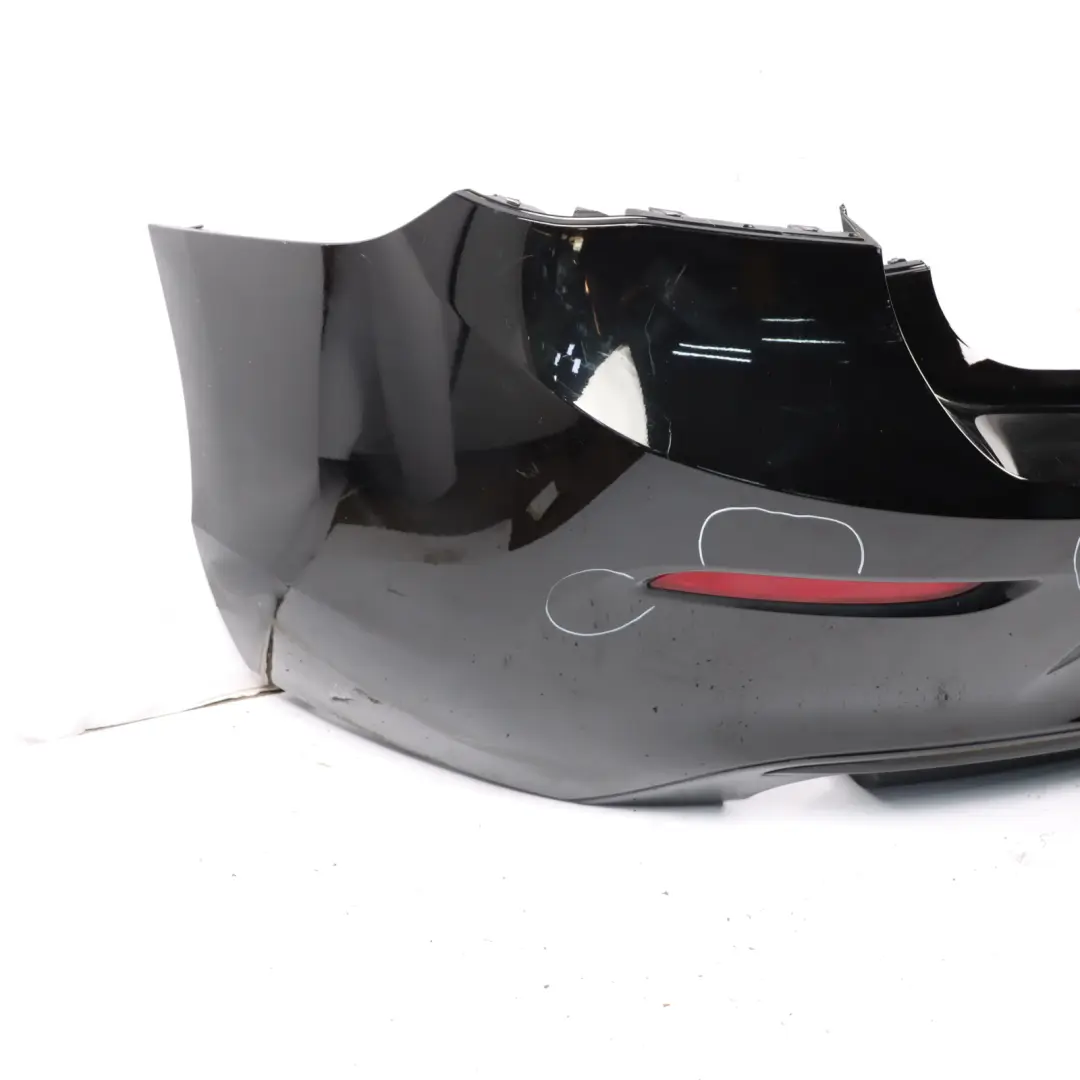 Bumper Trim Panel PDC F21 Schwarz 2 Black - 668 to BMW F20 LCI Rear with Part number 7429772 BMW F20 LCI Rear Bumper Trim Panel PDC F21 Schwarz 2 Black - 668 - SKU 7429772-SCH1 - Part number 7429772