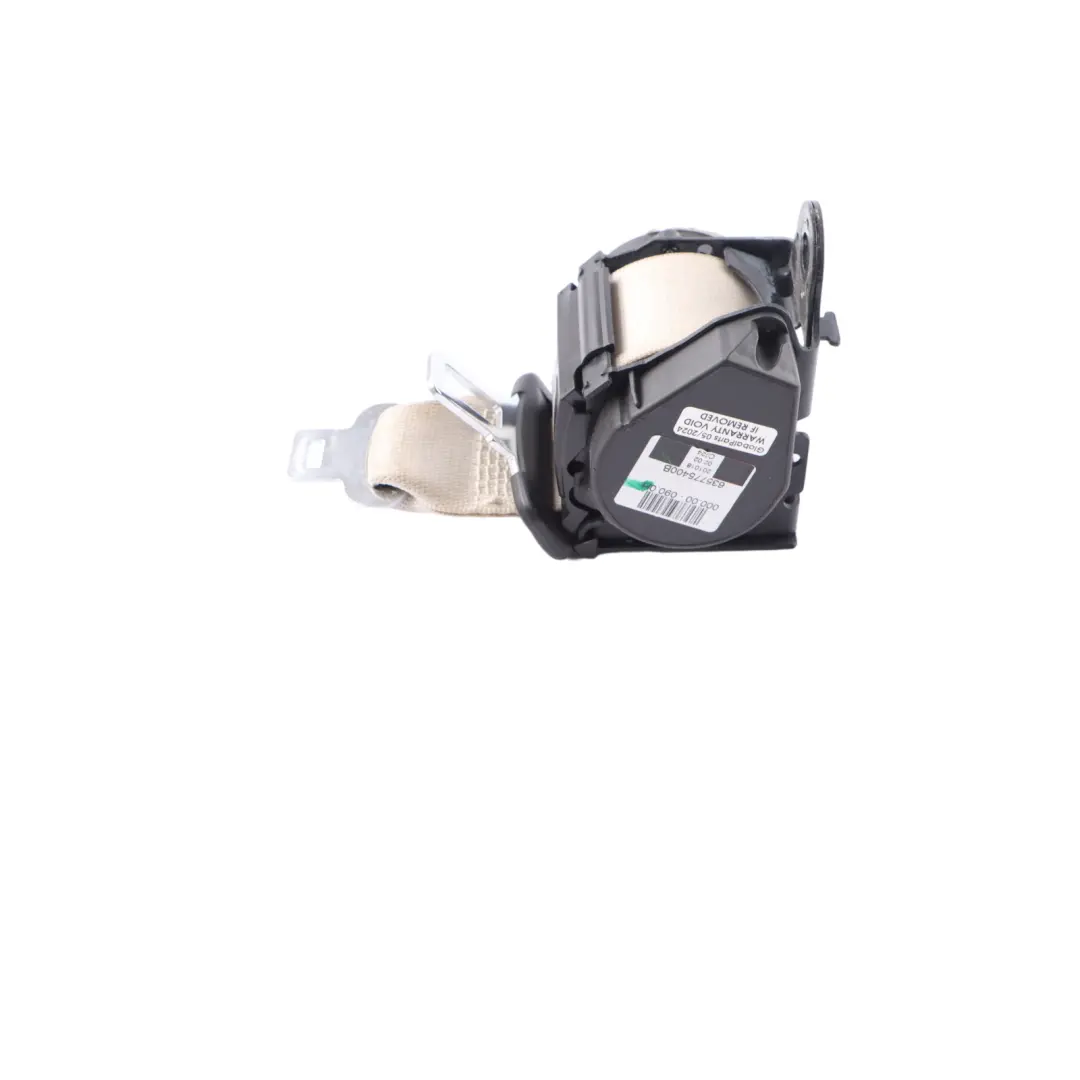 Seat Belt BMW G30 Rear Centre Middle Upper Seatbelt White Elfenbeinweiss 7430050 - SKU 7430055 - Part number 7430055