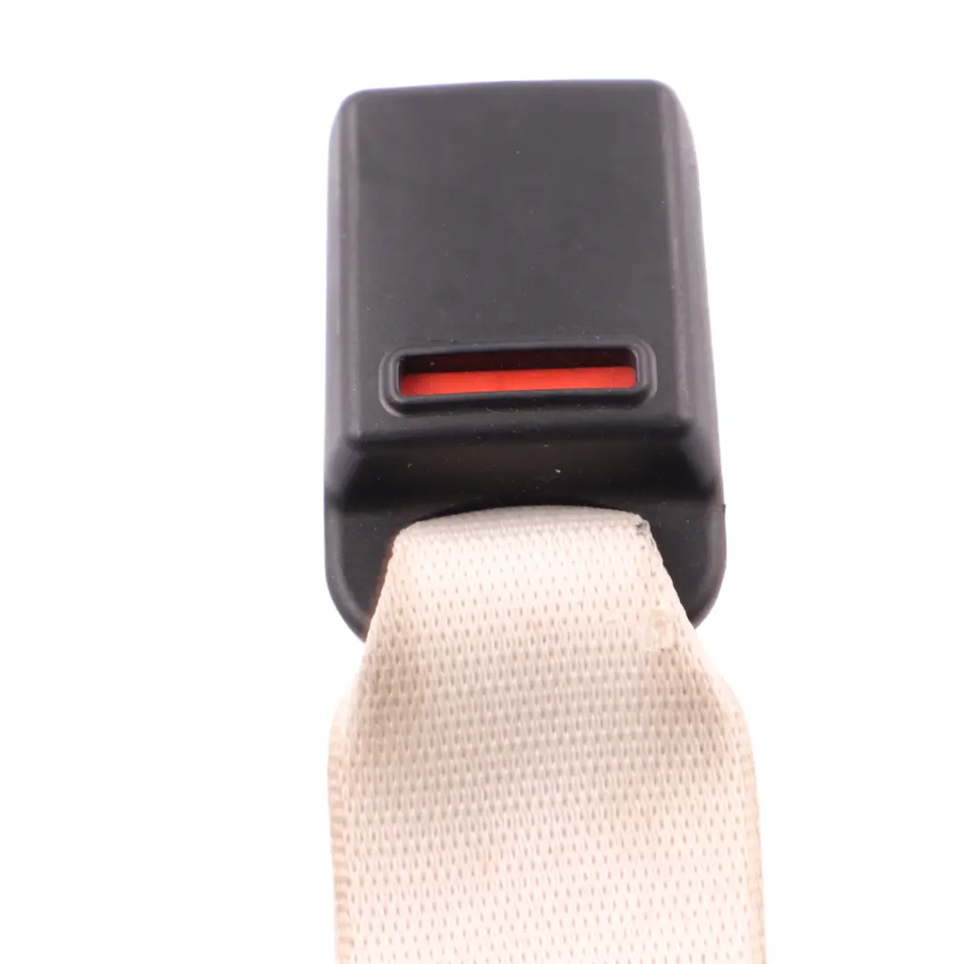 BMW G30 Seat Belt Lower Buckle Rear Centre Middle White Elfenbeinweiss - SKU 7430066 - Part number 7430066