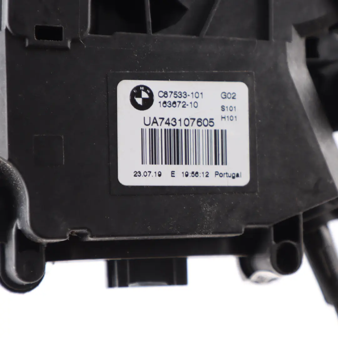 Lock Mechanism Actuator Tail Gate to BMW X4 F98 G02 Tailgate with Part number 7431076 BMW X4 F98 G02 Tailgate Lock Mechanism Actuator Tail Gate - SKU 7431076 - Part number 7431076