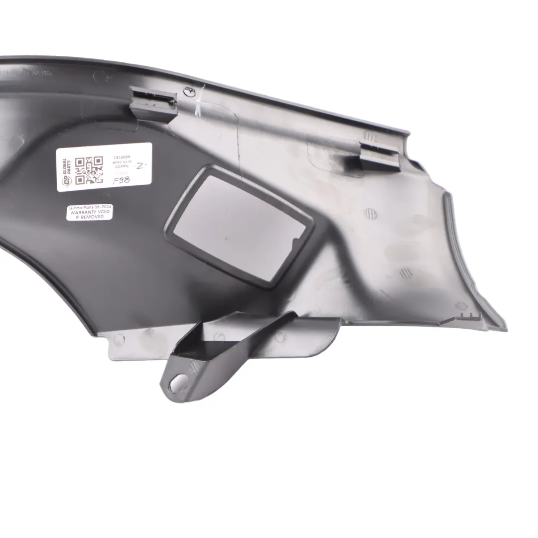 Osłona Zaślepka Listwa Progu Lewy Tył Lewa Tylna do BMW X4 G02 o numerze 7432099 BMW X4 G02 Osłona Zaślepka Listwa Progu Lewy Tył Lewa Tylna - SKU 7432099 - Numer Części 7432099