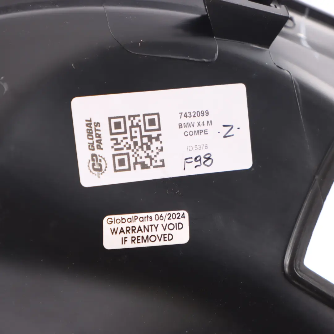 Entrance Entry Cover Strip Trim Panel Sill Rear Left N/S to BMW X4 G02 with Part number 7432099 BMW X4 G02 Entrance Entry Cover Strip Trim Panel Sill Rear Left N/S - SKU 7432099 - Part number 7432099