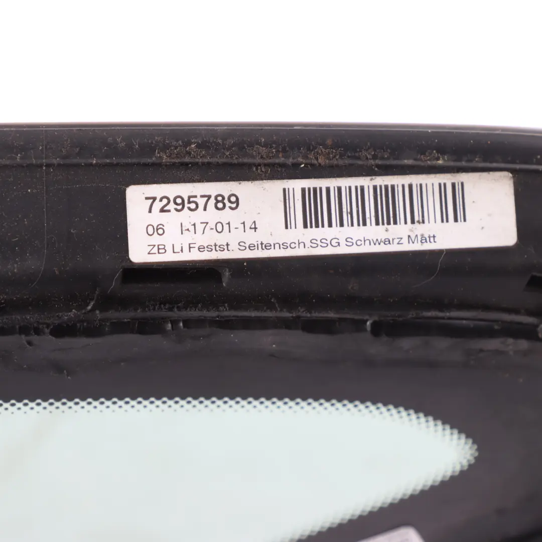 Side Window BMW F34 Rear Left N/S Fixed Glass Window Sun Protection SSG to with Part number 7433449 Side Window BMW F34 Rear Left N/S Fixed Glass Window Sun Protection SSG - SKU 7433449 - Part number 7433449