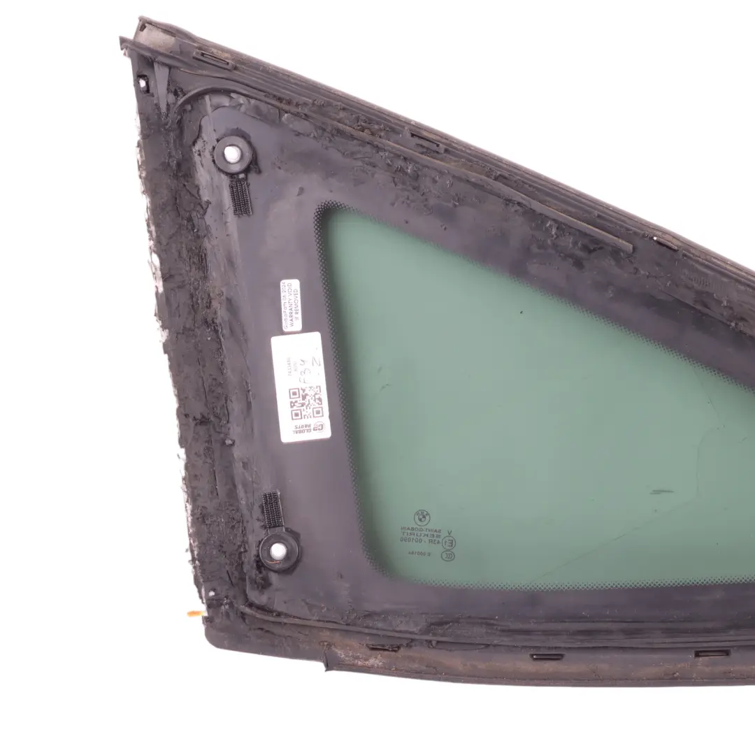 Side Window BMW F34 Rear Right O/S Fixed Glass Window Sun Protection SSG to with Part number 7433450 Side Window BMW F34 Rear Right O/S Fixed Glass Window Sun Protection SSG - SKU 7433450 - Part number 7433450