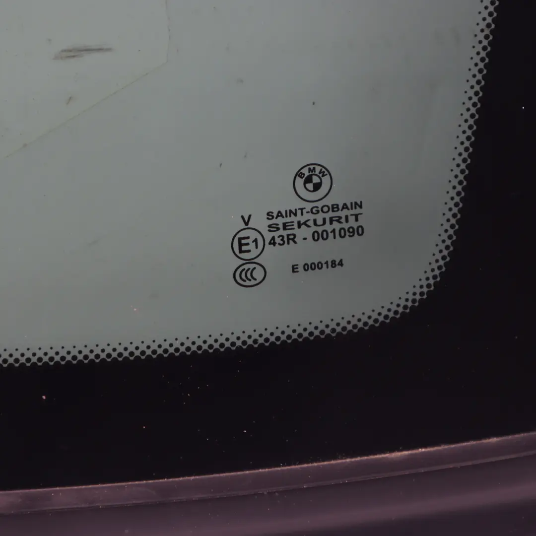  Side Window BMW F34 Rear Right O/S Fixed Glass Window Sun Protection SSG - SKU 7433450 - Part number 7433450