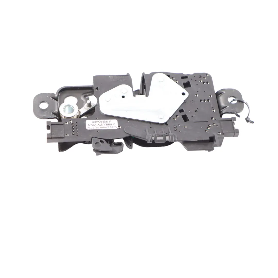 Trunk Lid Boot Power Lock Latch Catch Mechanism to BMW G30 Tailgate with Part number 7441014 BMW G30 Tailgate Trunk Lid Boot Power Lock Latch Catch Mechanism - SKU 7441014 - Part number 7441014