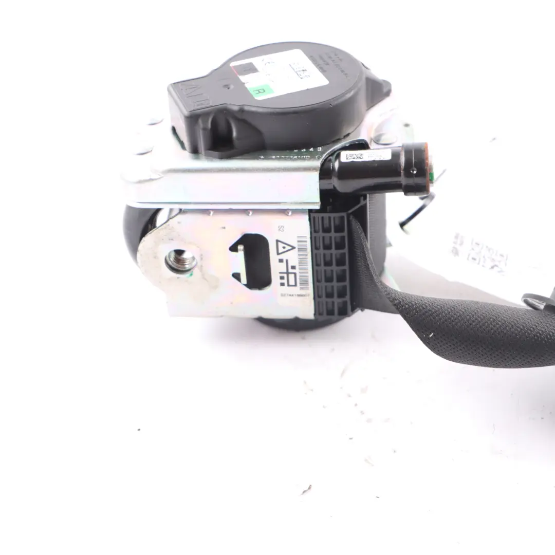 Belt Front Right O/S Upper Seatbelt Black to BMW X2 F39 Seat with Part number 7441660 BMW X2 F39 Seat Belt Front Right O/S Upper Seatbelt Black - SKU 7441660 - Part number 7441660
