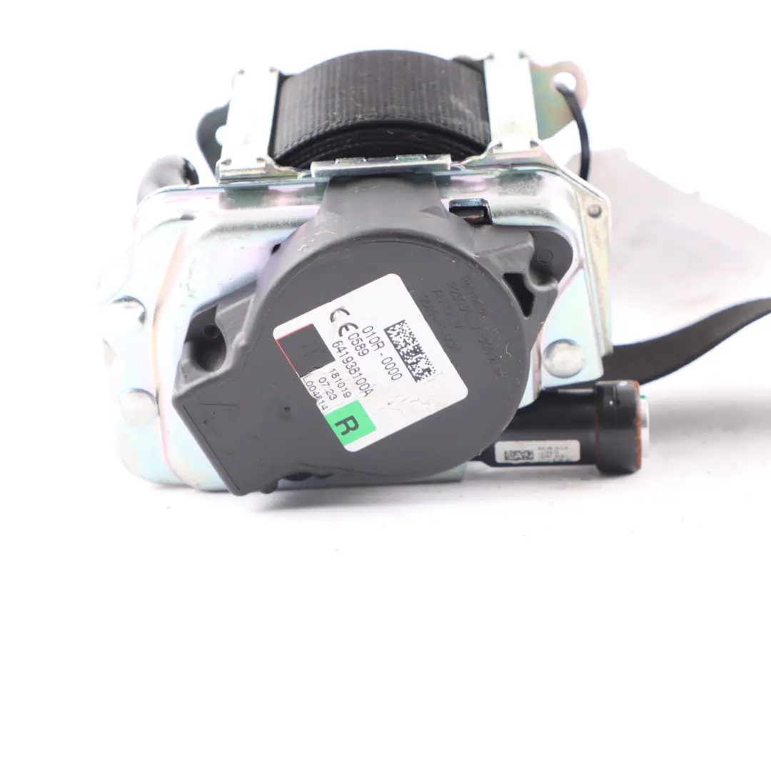 Belt Front Right O/S Upper Seatbelt Black to BMW X2 F39 Seat with Part number 7441660 BMW X2 F39 Seat Belt Front Right O/S Upper Seatbelt Black - SKU 7441660 - Part number 7441660