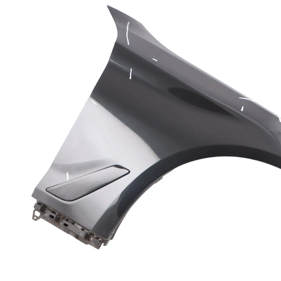 BMW G30 G31 Side Panel Front Right O/S Fender Wing Panel Black Sapphire - 475 - SKU 7443688-BS - Part number 7443688