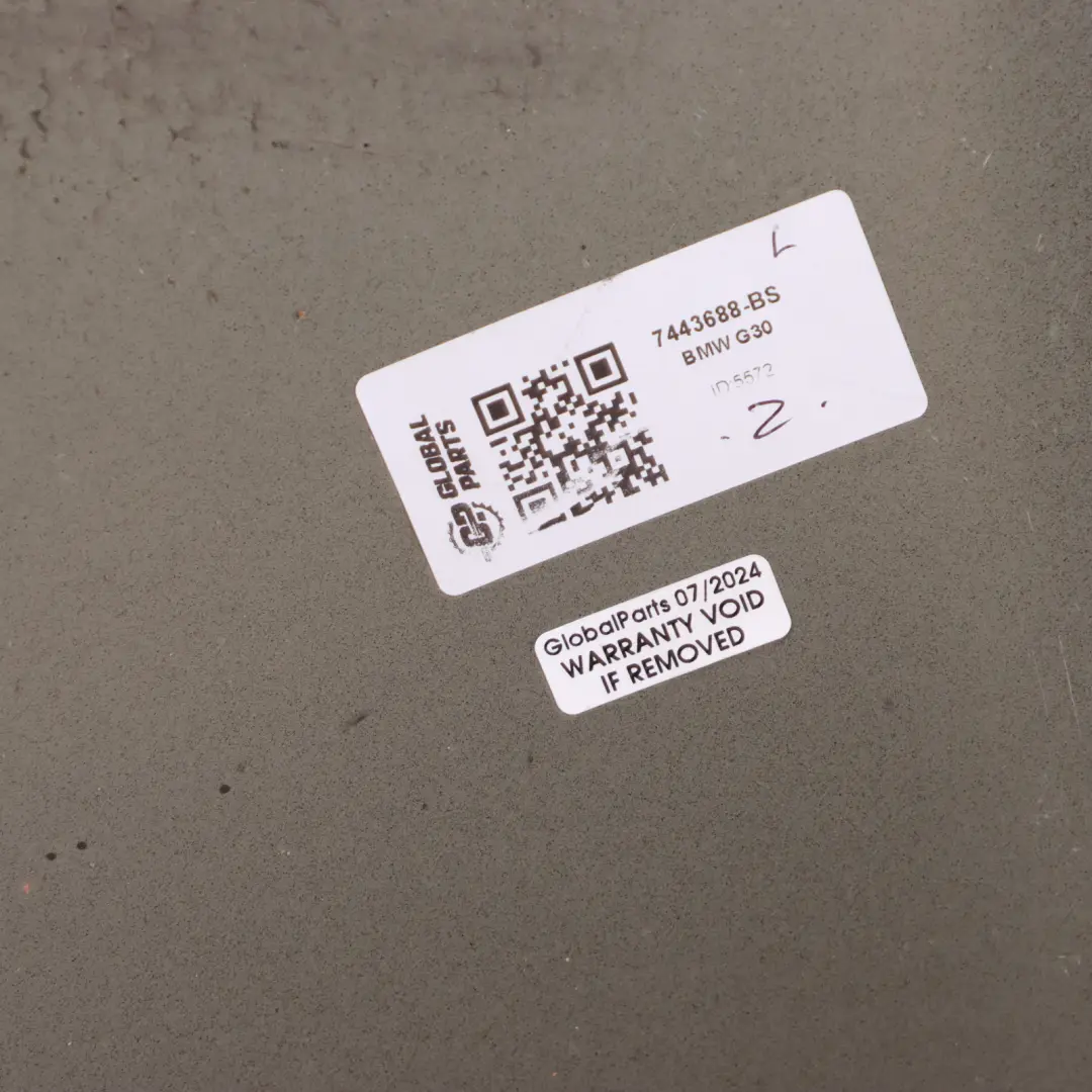 Side Panel Front Right O/S Fender Wing Panel Black Sapphire - 475 to BMW G30 G31 with Part number 7443688 BMW G30 G31 Side Panel Front Right O/S Fender Wing Panel Black Sapphire - 475 - SKU 7443688-BS - Part number 7443688