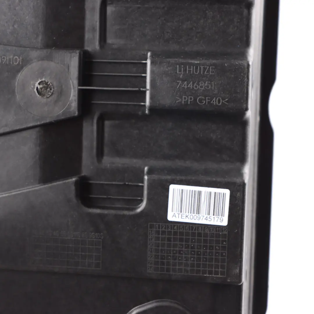 Trunk Boot Ventilation Trim Cover Panel Rear Left N/S to BMW G30 G31 with Part number 7446851 BMW G30 G31 Trunk Boot Ventilation Trim Cover Panel Rear Left N/S - SKU 7446851 - Part number 7446851