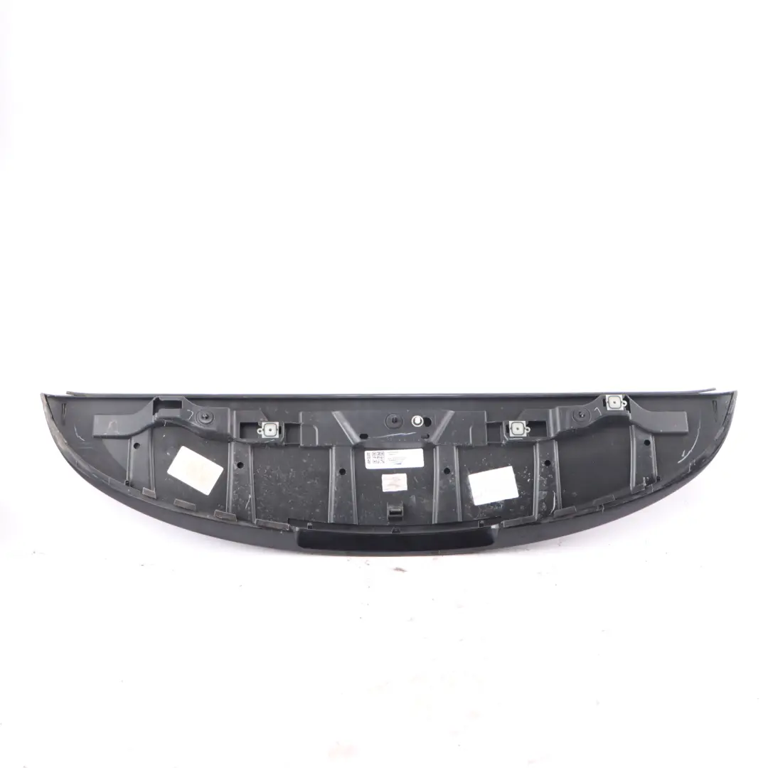 Mini Cooper F54 Boot Tailgate Trunk Lid Rear Spoiler Panel Black - SKU 7448154-BLK - Part number 7448154