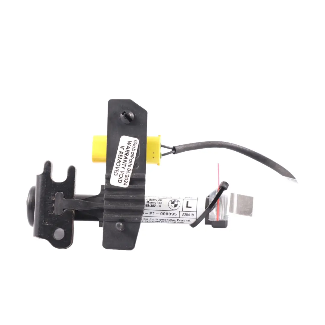 Actionneur capot BMW G20 G21 Capot gauche Actionneur protection piétons pour à propos du numéro de pièce 7449429 Actionneur capot BMW G20 G21 Capot gauche Actionneur protection piétons - SKU 7449429 - Numéro de pièce 7449429