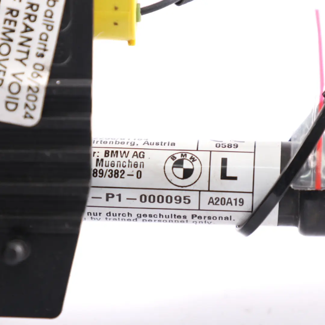 Actionneur capot BMW G20 G21 Capot gauche Actionneur protection piétons pour à propos du numéro de pièce 7449429 Actionneur capot BMW G20 G21 Capot gauche Actionneur protection piétons - SKU 7449429 - Numéro de pièce 7449429