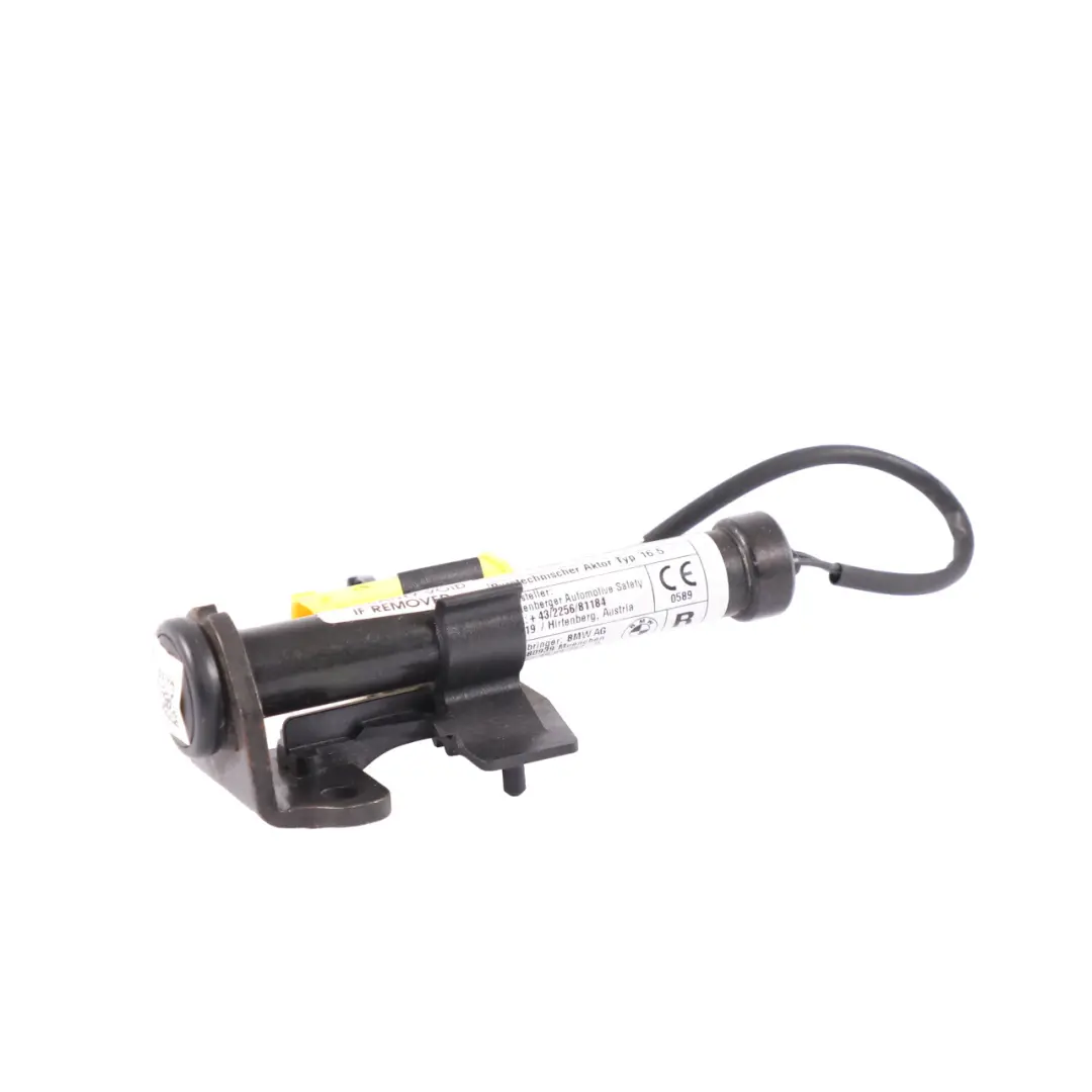 Hood Actuator BMW G20 G21 Bonnet Right Pedestrian Protection Actuator to with Part number 7449430 Hood Actuator BMW G20 G21 Bonnet Right Pedestrian Protection Actuator - SKU 7449430 - Part number 7449430