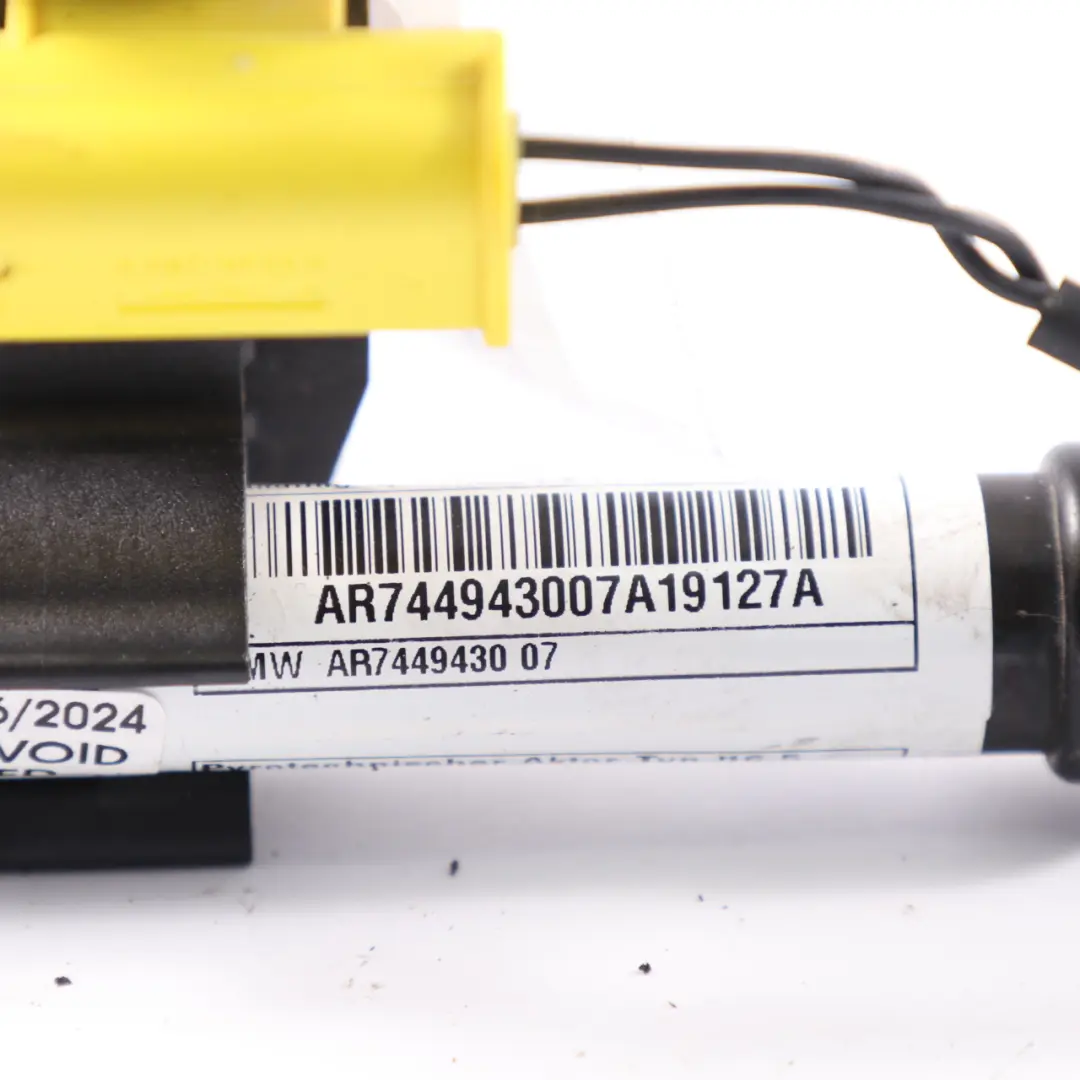 Hood Actuator BMW G20 G21 Bonnet Right Pedestrian Protection Actuator to with Part number 7449430 Hood Actuator BMW G20 G21 Bonnet Right Pedestrian Protection Actuator - SKU 7449430 - Part number 7449430