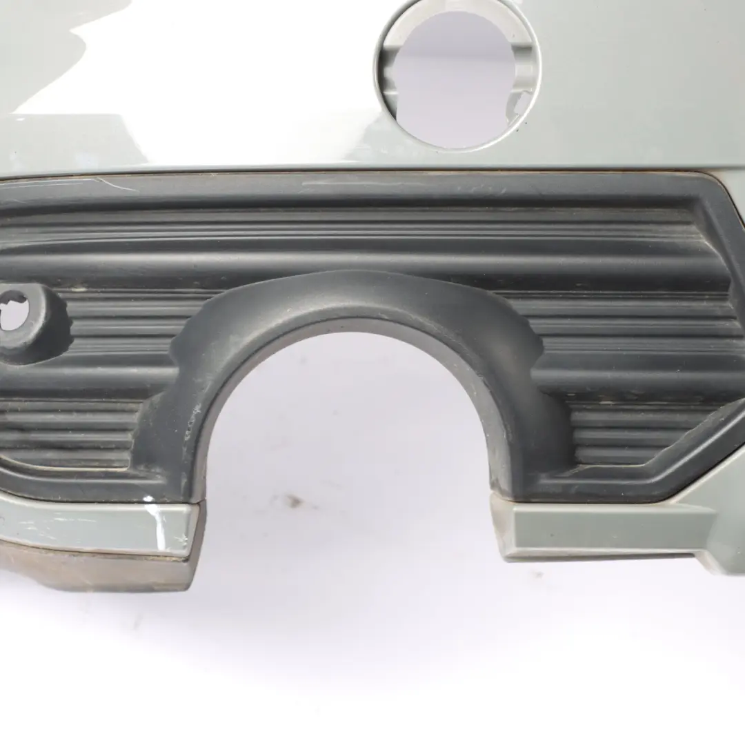 Bumper Mini Clubman F54 JCW Trim Panel Covering Moonwalk Grey Metallic B71 to Rear with Part number 7450117 Rear Bumper Mini Clubman F54 JCW Trim Panel Covering Moonwalk Grey Metallic B71 - SKU 7450117-MGM - Part number 7450117