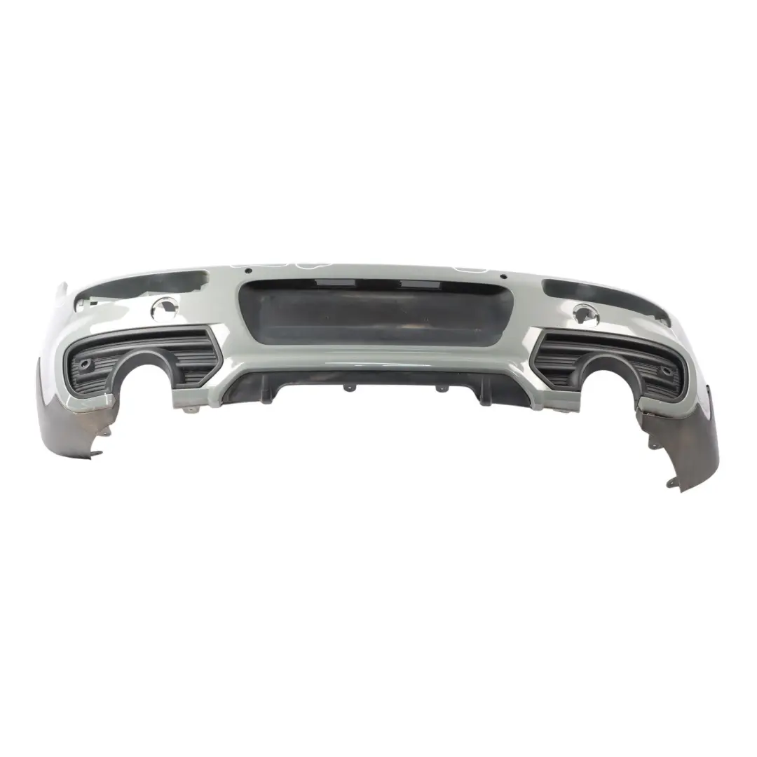 Bumper Mini Clubman F54 JCW Trim Panel Covering Moonwalk Grey Metallic B71 to Rear with Part number 7450117 Rear Bumper Mini Clubman F54 JCW Trim Panel Covering Moonwalk Grey Metallic B71 - SKU 7450117-MGM - Part number 7450117