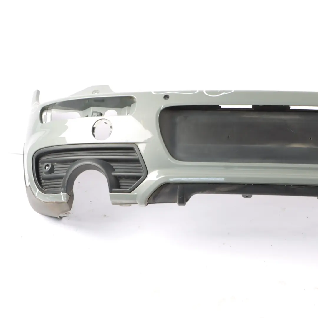 Bumper Mini Clubman F54 JCW Trim Panel Covering Moonwalk Grey Metallic B71 to Rear with Part number 7450117 Rear Bumper Mini Clubman F54 JCW Trim Panel Covering Moonwalk Grey Metallic B71 - SKU 7450117-MGM - Part number 7450117