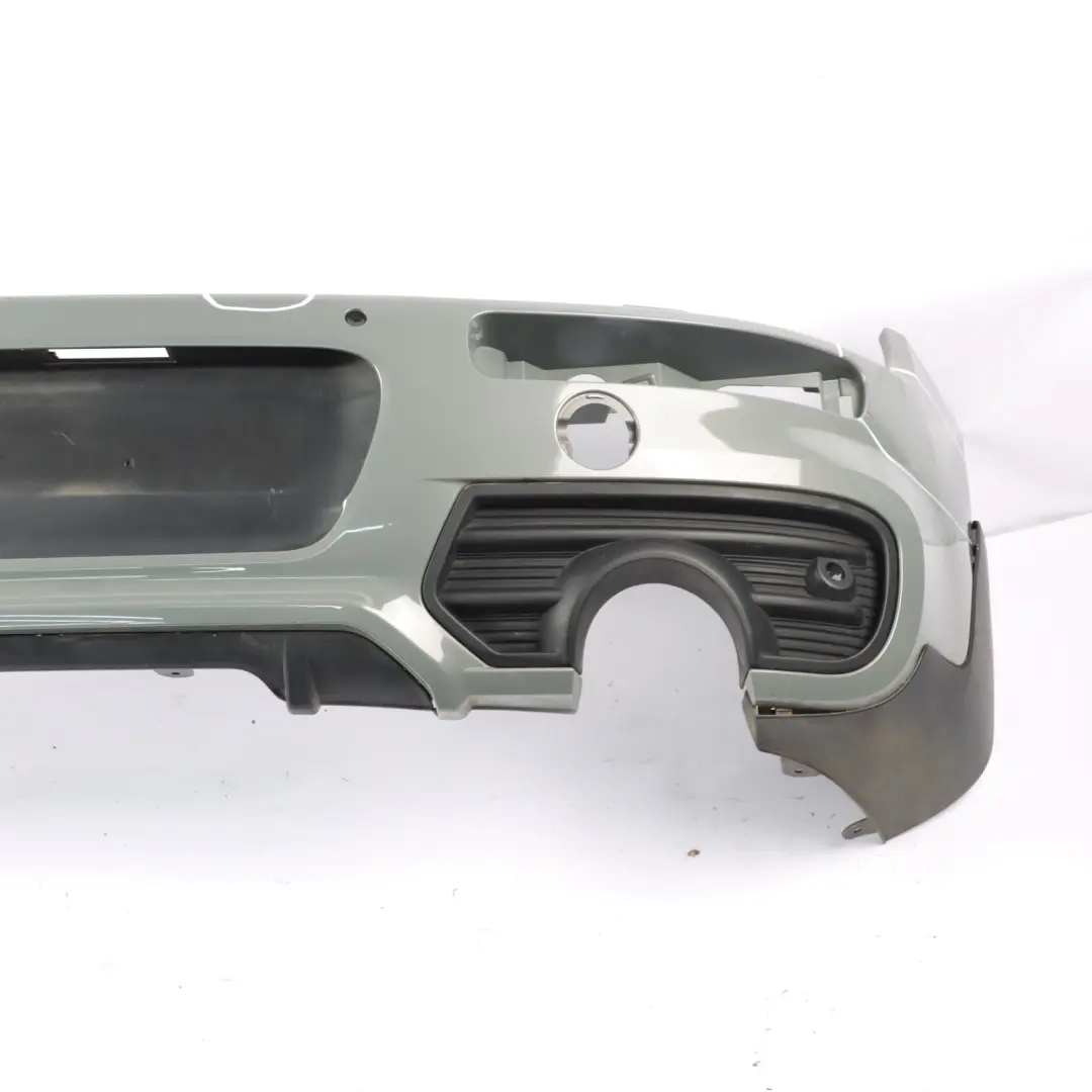 Bumper Mini Clubman F54 JCW Trim Panel Covering Moonwalk Grey Metallic B71 to Rear with Part number 7450117 Rear Bumper Mini Clubman F54 JCW Trim Panel Covering Moonwalk Grey Metallic B71 - SKU 7450117-MGM - Part number 7450117